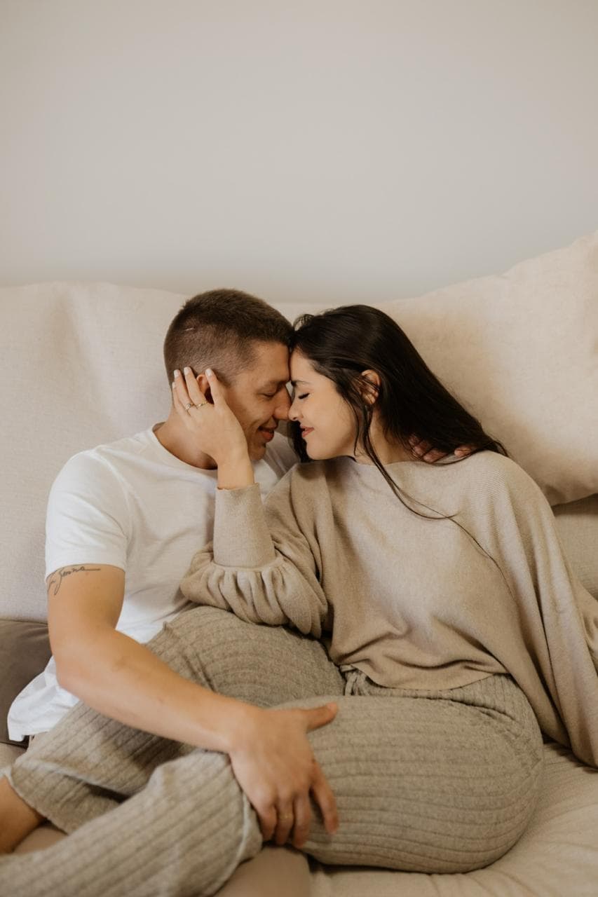 Foto de Eduarda Meneghetti e Lucas Marchetti